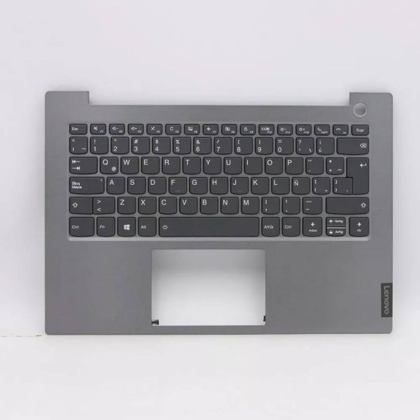 TECLADO EN ESPAÑOL CON REPOSAMANOS LENOVO THINKBOOK 14-IML 14-IIL GRIS, 5CB0W44361