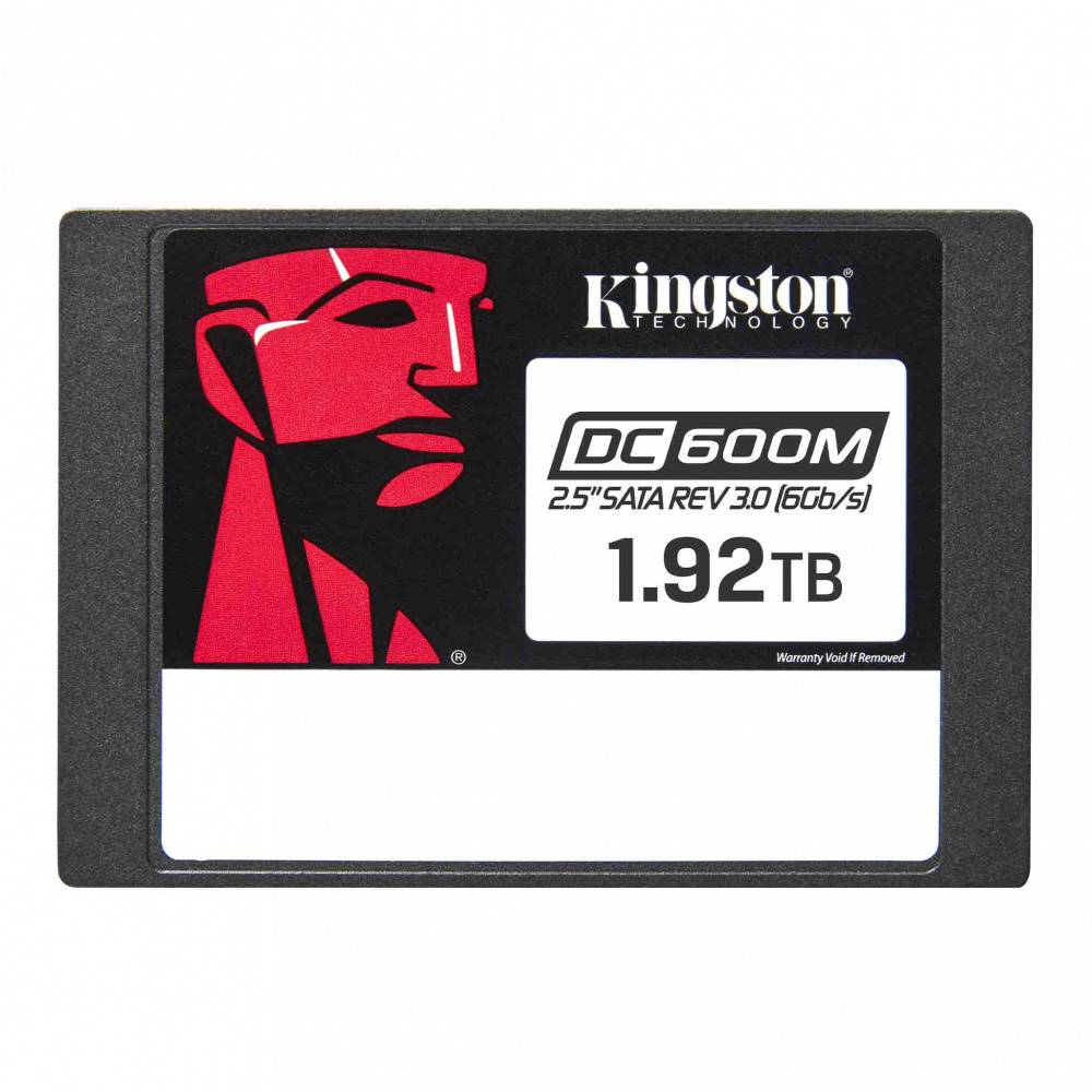 SSD PARA SERVIDOR KINGSTON DC600M, 1.9TB, SATA III, 2.5'', 7MM ― PARA SU USO EN SERVIDOR REQUIERE SNA-BR2/35, SEDC600M/1920G