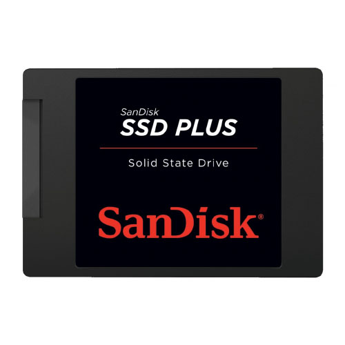 UNIDAD DE ESTADO SOLIDO SSD SANDISK PLUS, 1TB, SATA III, 2.5'', 7MM, SDSSDA-1T00-G27