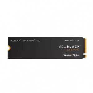 UNIDAD DE ESTADO SOLIDO SSD WESTERN DIGITAL WD_BLACK SN770 NVME, 1TB, PCI EXPRESS 4.0, M.2, WDS100T3X0E